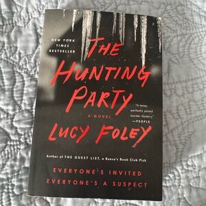 The Hunting Party by Lucy Foley - paperback fiction thriller book